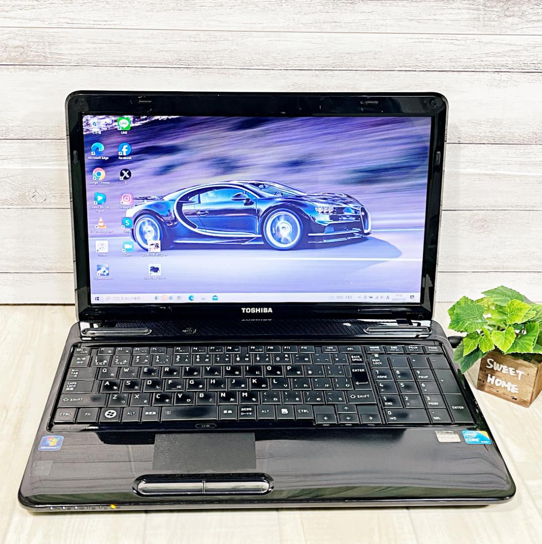 大特価セール❗️動作快適✨爆速SSD240GB⭐️ 東芝ノートパソコン❗