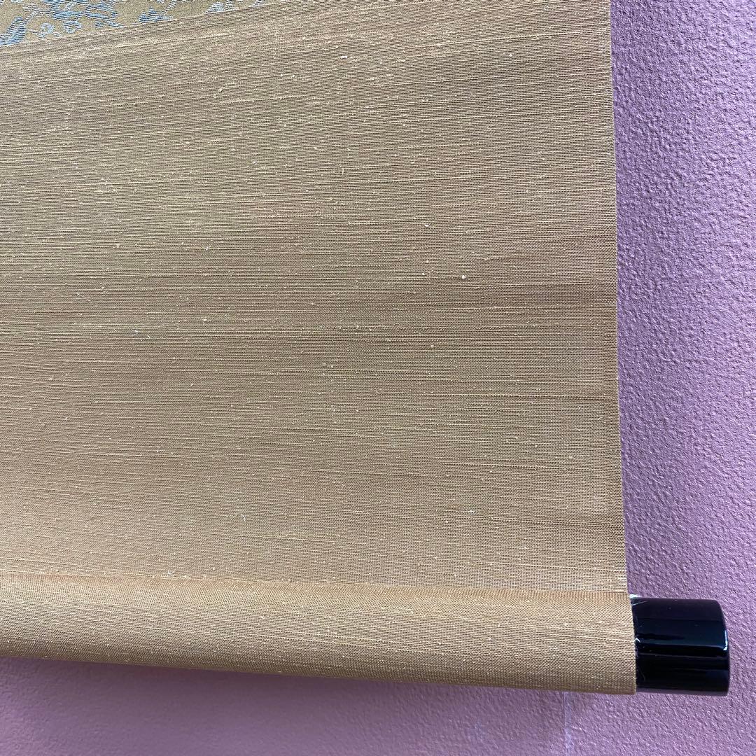 掛け軸2本①雪尾要道作「本来無一物」②西垣大道作「放下着」