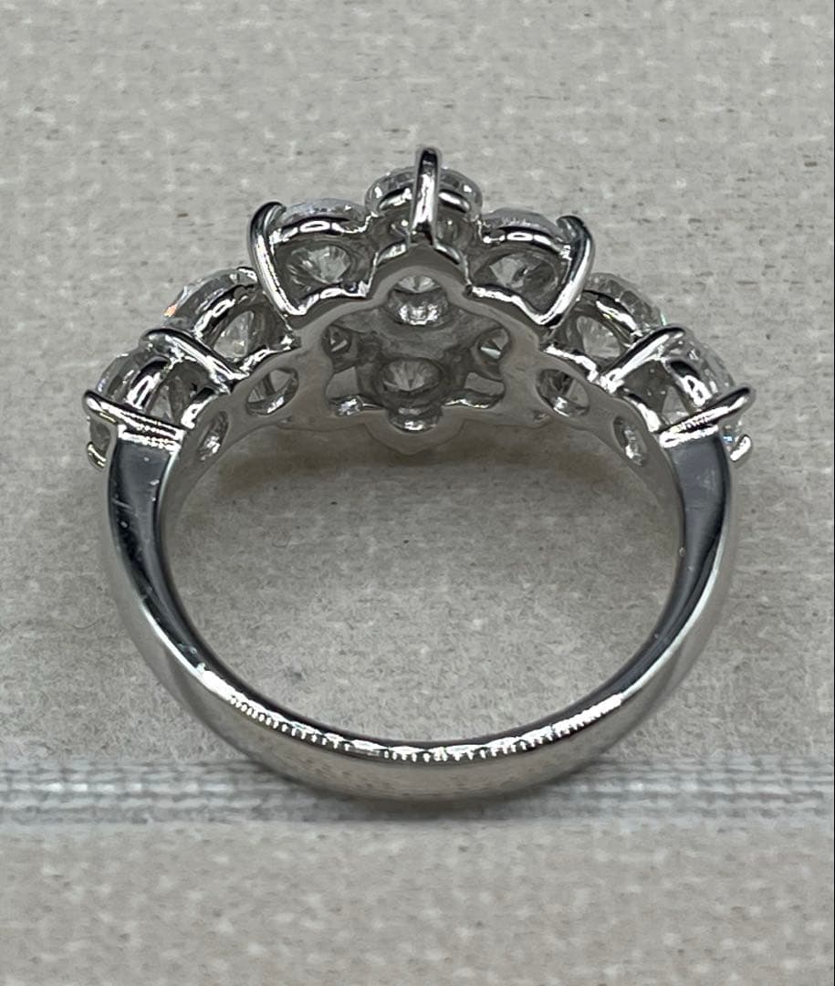 最終交渉可JA94★高級 ダイヤモンド3ct プラチナ リング