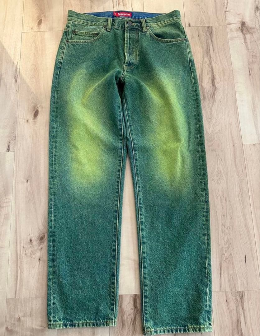 パンツ Supreme Regular Jean Green 30