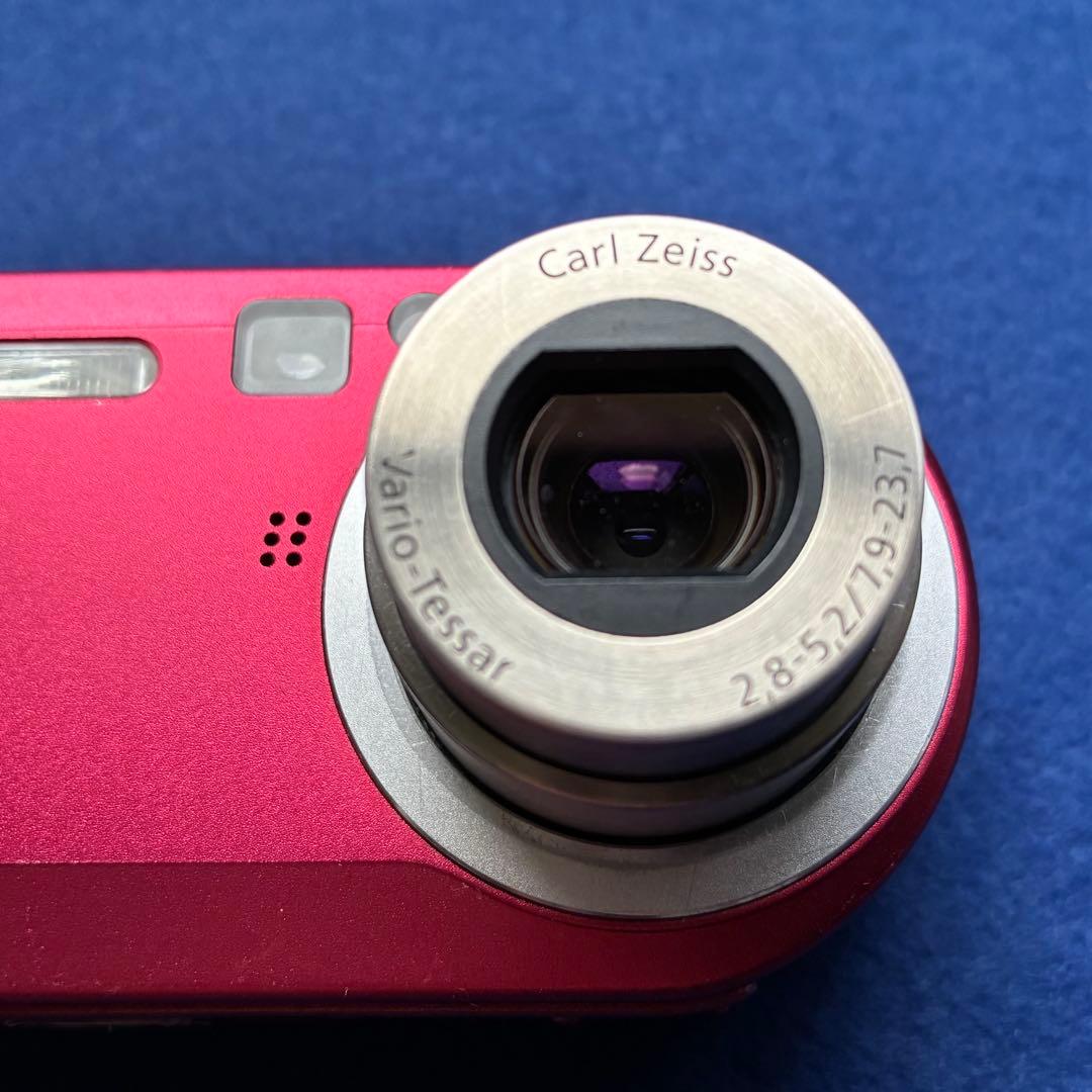【美品】SONY Cyber-shot DSC-P100赤【箱付き／完動品】