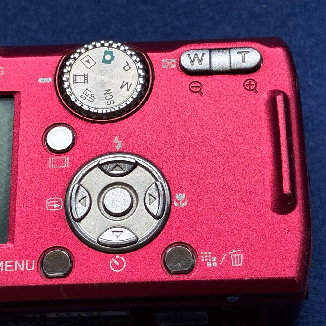 【美品】SONY Cyber-shot DSC-P100赤【箱付き／完動品】