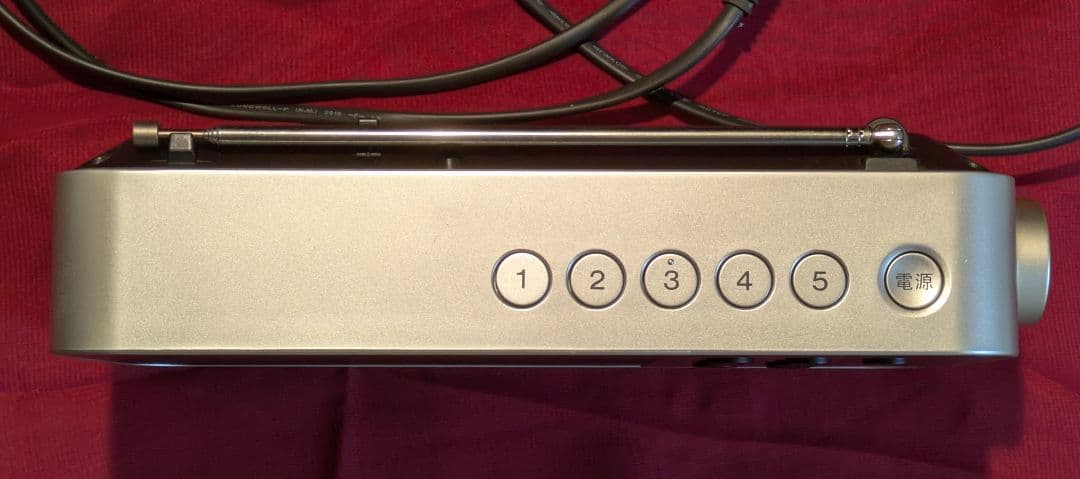 SONY シンセサイザーラジオ　ICF-M780N