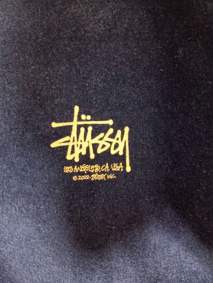 オ*ン様 STUSSY オールド ドラゴン スウェット Lサイズ ネイビー