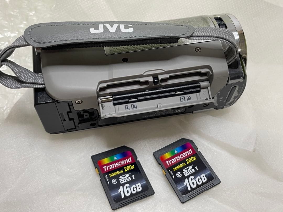 【動作確認済】JVC Everio GZ-HM133-S 本体 箱 付属品