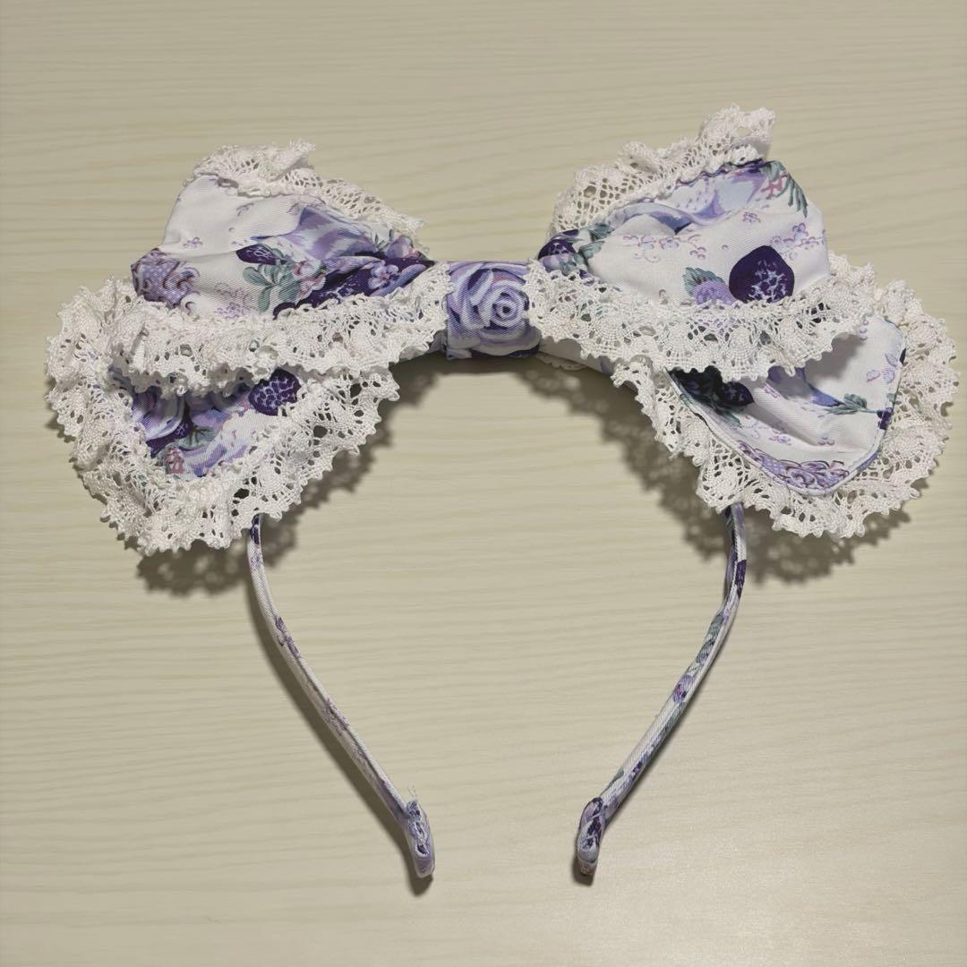 BABY シュガーブーケJSK Ⅳ型　ラベンダー　カチューシャ付き