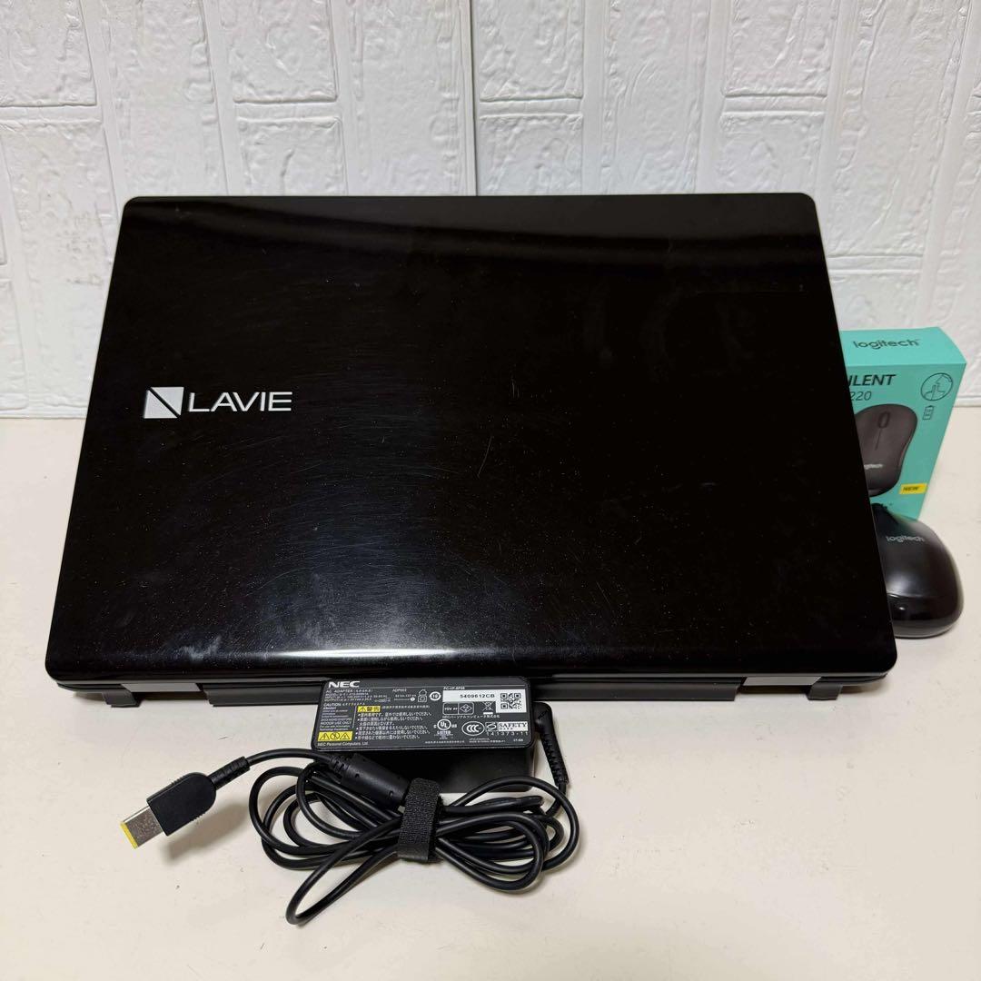 Windows11 オフィス付き　BRUーRE 高速起動SSD NECノートPC