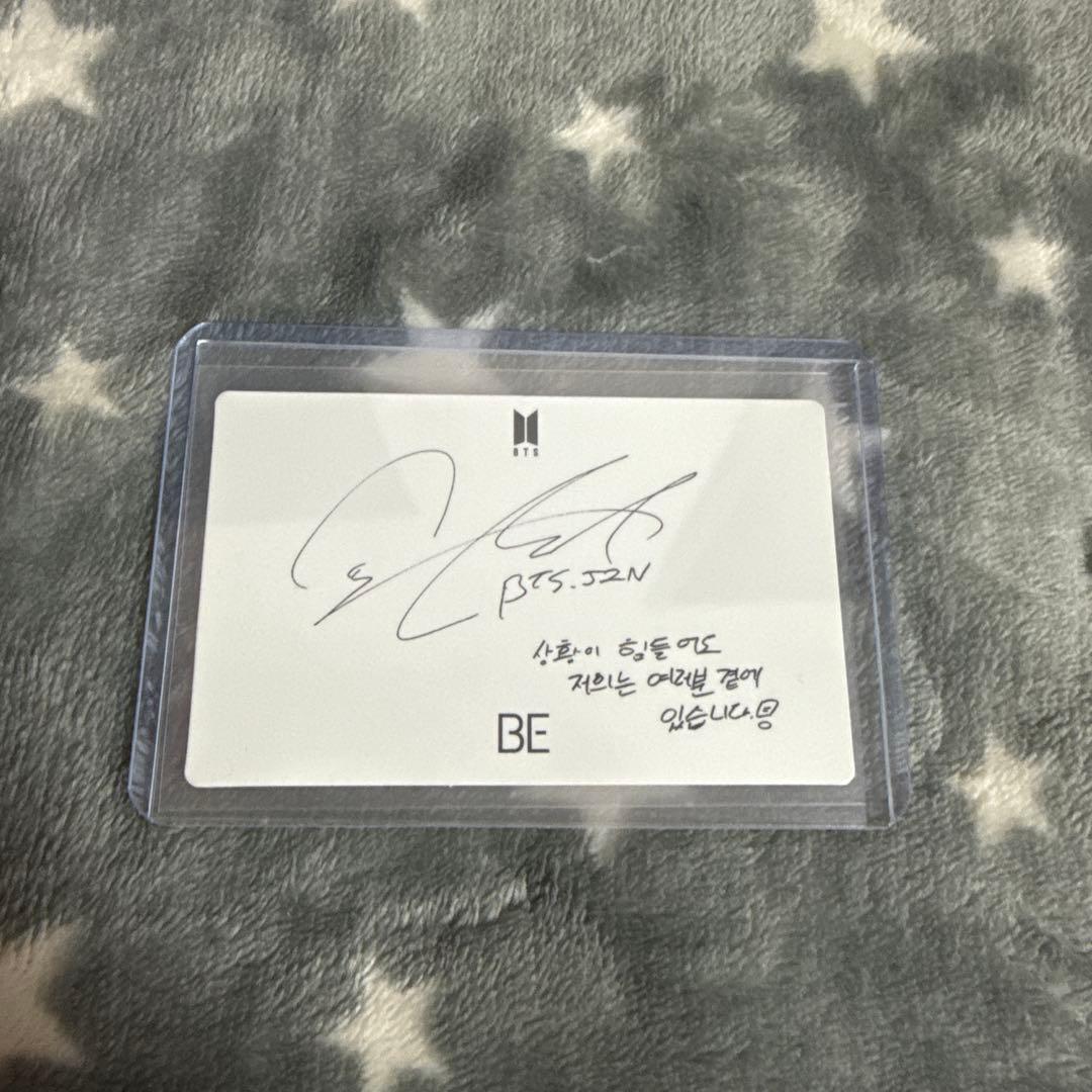 防弾少年団 BTS バンタン ジン BE 韓国 未公開フォト ラキドロ トレカ