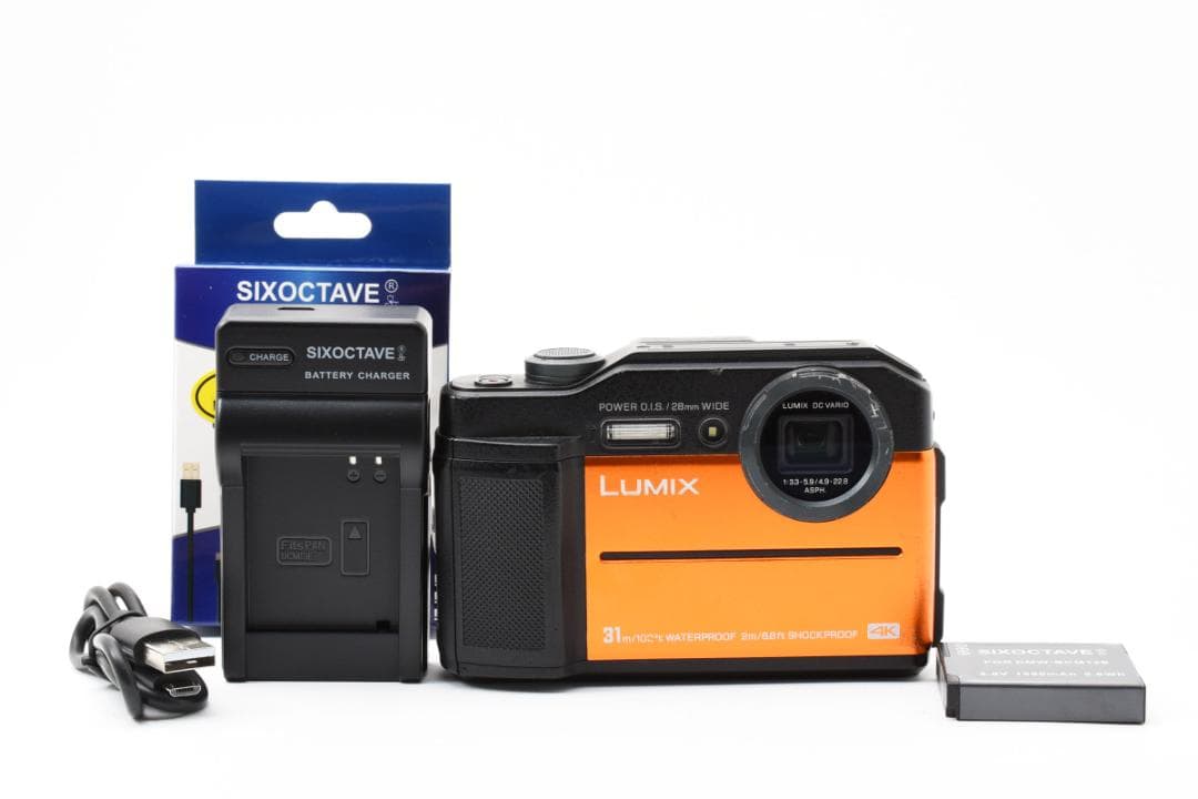 【動作品】panasonic パナソニック lumix dc-ft7 防水