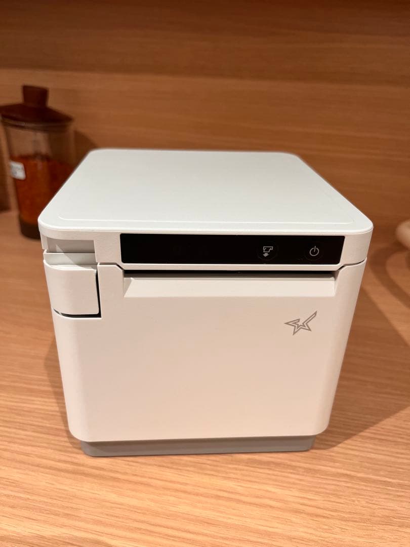 美品✨　スター精密 ホワイト　レシートプリンター MCP31LB