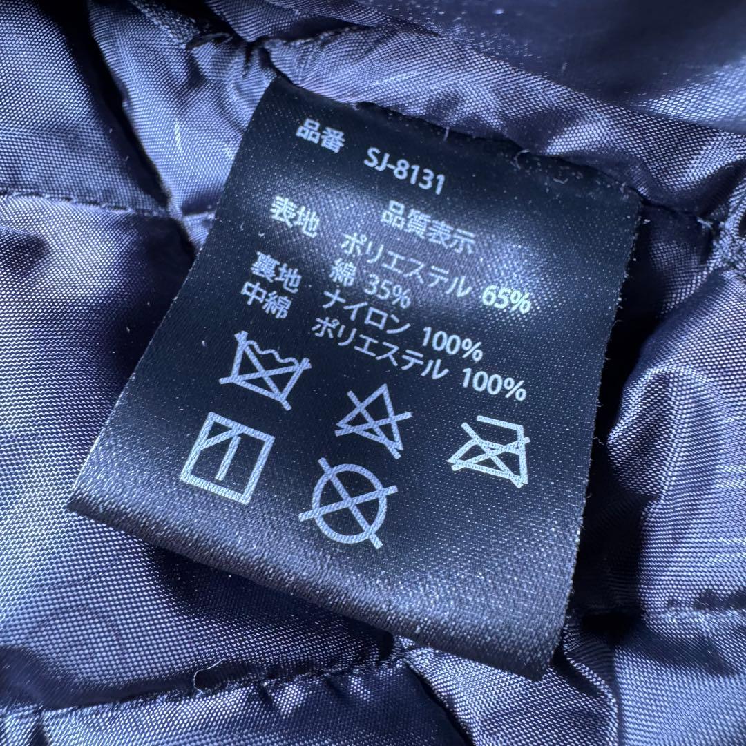 ☆SIMPSON Racing ジャケット レッド 4L 刺繍ロゴ キルティング