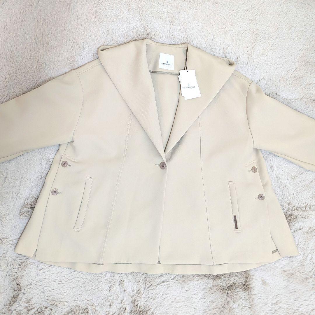 【新品タグ付き】MORABITO BLANC フード付コート 定価¥86,900