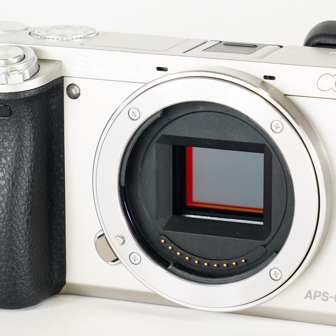 【極美品】SONY ミラーレス 真・α6000 ILCE-6000L シルバー
