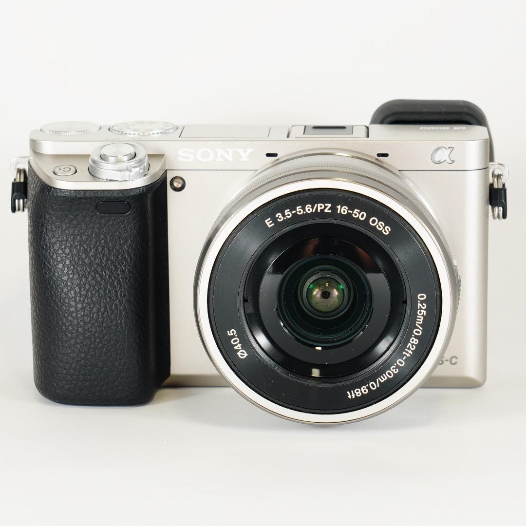 【極美品】SONY ミラーレス 真・α6000 ILCE-6000L シルバー