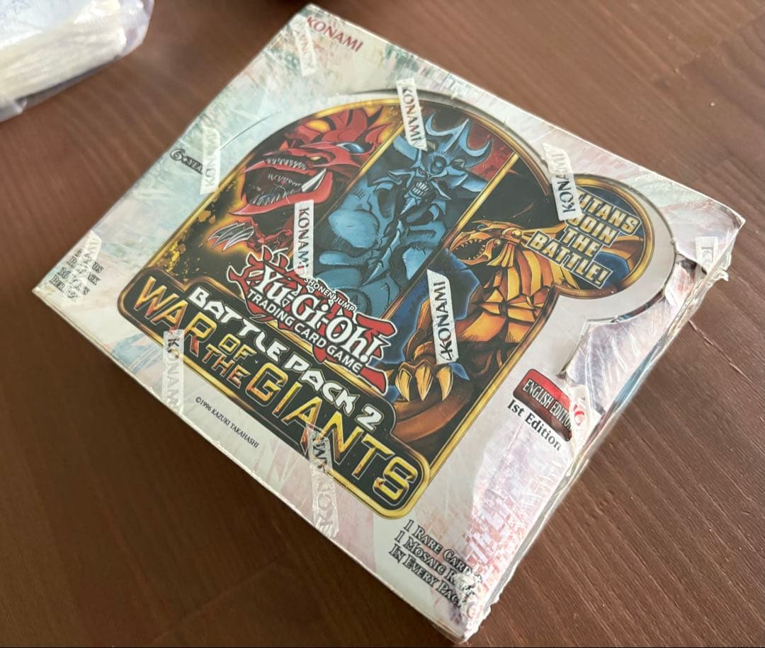 遊戯王　Battle Pack 2 war of giants ボックス　未開封
