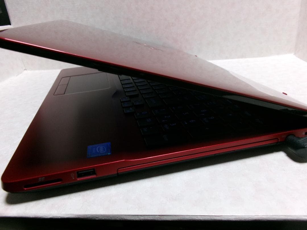 美品FUJITSU LIFEBOOK AH42/Y/新品SSD搭載 ルビーレッド