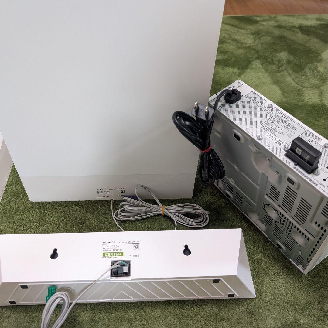 SONY BDV-N1WL 5.1ch ホームシアターシステム ホワイト ソニー