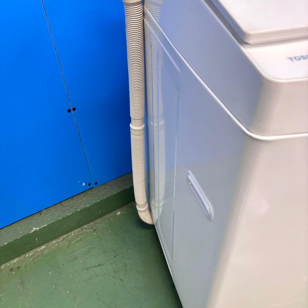 677 東芝　ウルトラファインバブル　洗濯機　８キロ　小型　一人暮らし　ホワイト