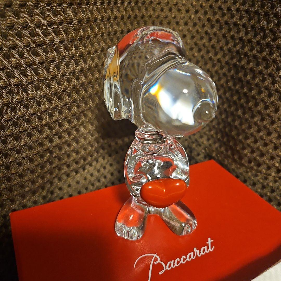 ☆バカラスヌーピーハート☆新品☆
