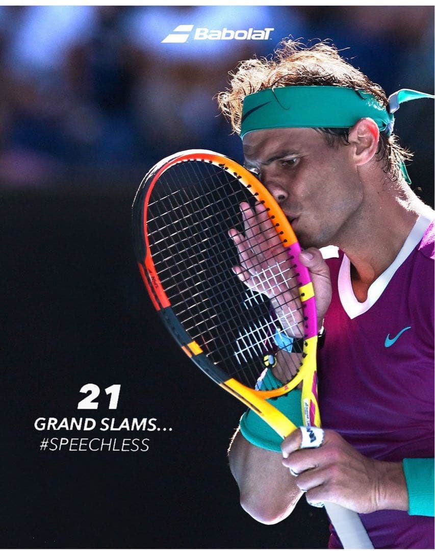 値下げ‼️優勝◆ありがとう！【ナダル】2022全豪優勝　ウェア