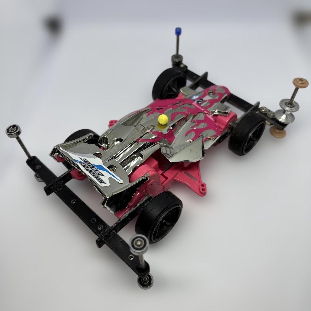 即購入可 ミニ四駆 VSシャーシ 井桁 フラットマシン 完成済
