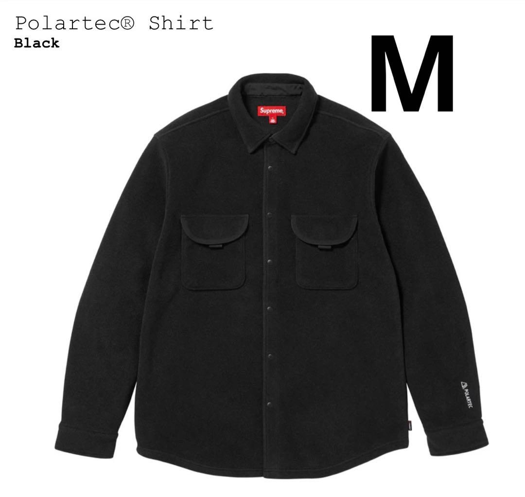 新品未開封　シュプリーム　ポーラーテックシャツ　ブラック