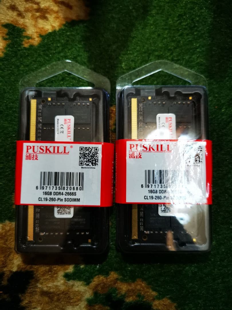 マイクロンメモリ　DDR4-2666　16GBノート用 PC4-21333