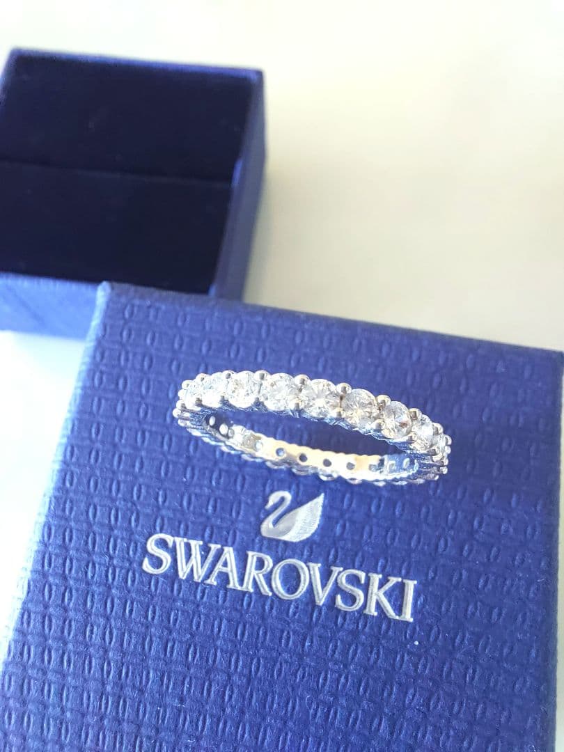ほぼ新品 SWAROVSKI 55 Vittore リング スワロフスキー