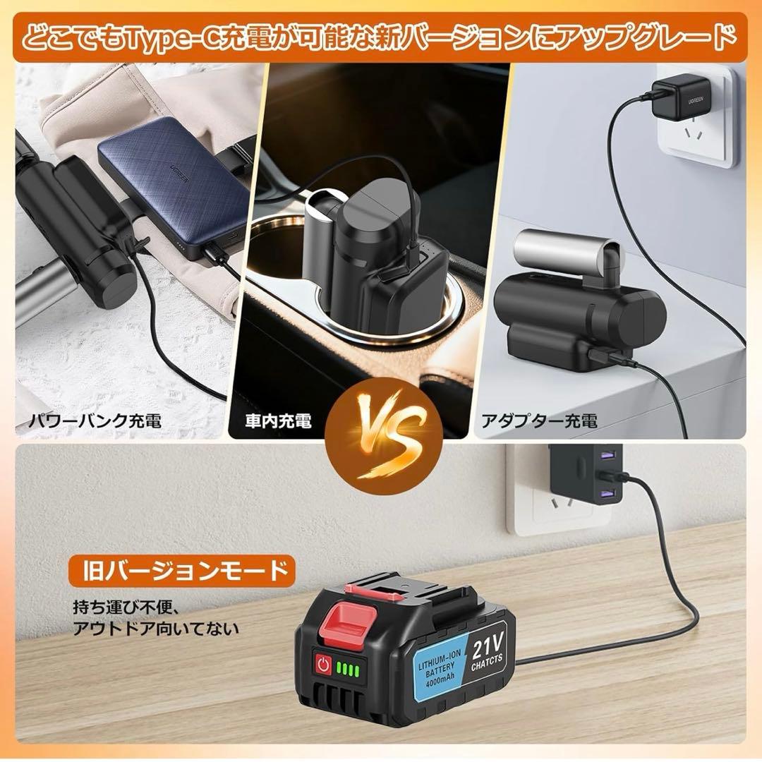 高圧洗浄機 ハンディ コンパクト コードレス USB-C充電式 洗浄 洗車 玄関