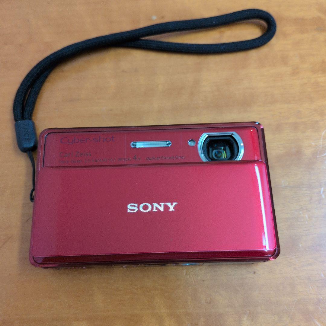 SONY Cyber-shot DSC-TX100V レッド