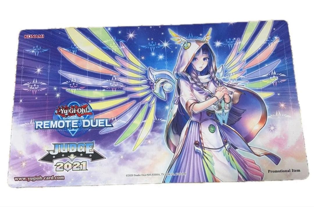 雪*ね様 遊戯王OCG 宣告者の神巫 ラバー　プレイマット