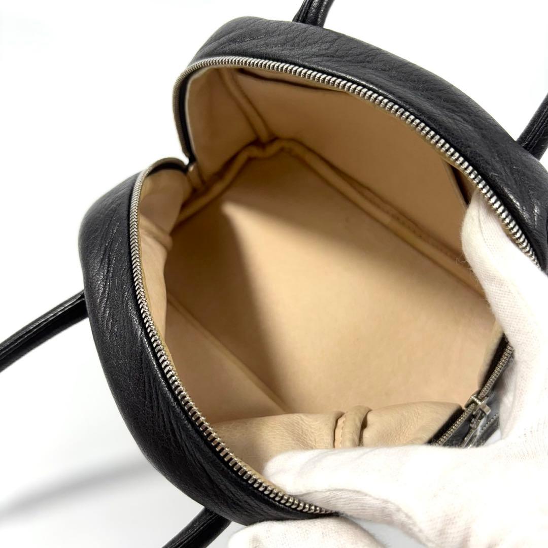 ✨極美品✨aeta DEER LEATHER BOSTON ボストン ブラック