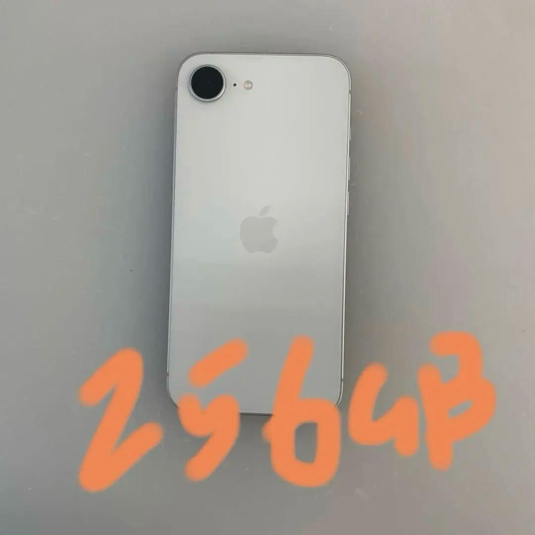 iPhone 16e256GBホワイト 本体　SIMフリーAppleCare＋