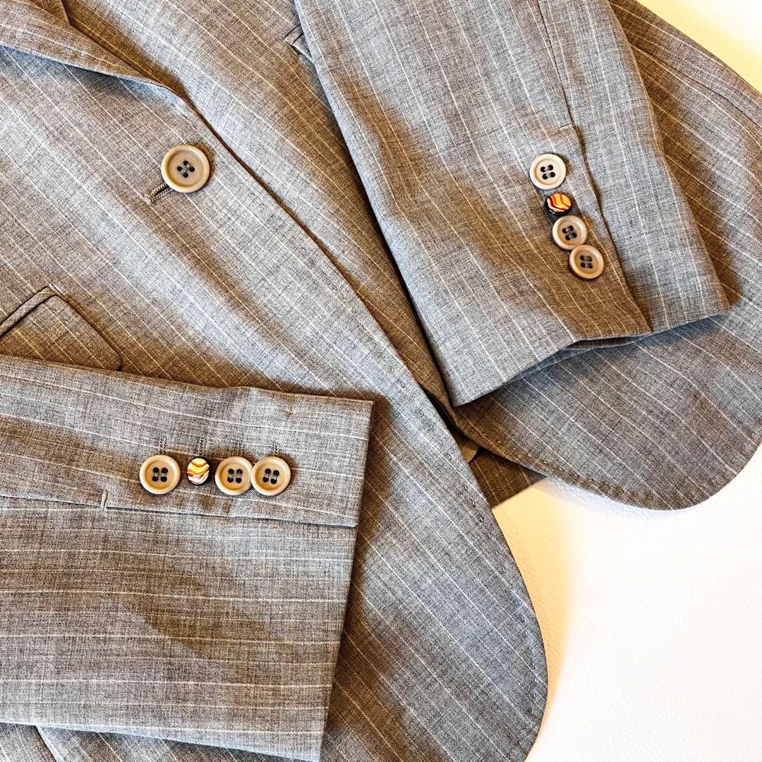 Paul Smith BLACK LABEL　パンツスーツ　裏総柄　グレー　40