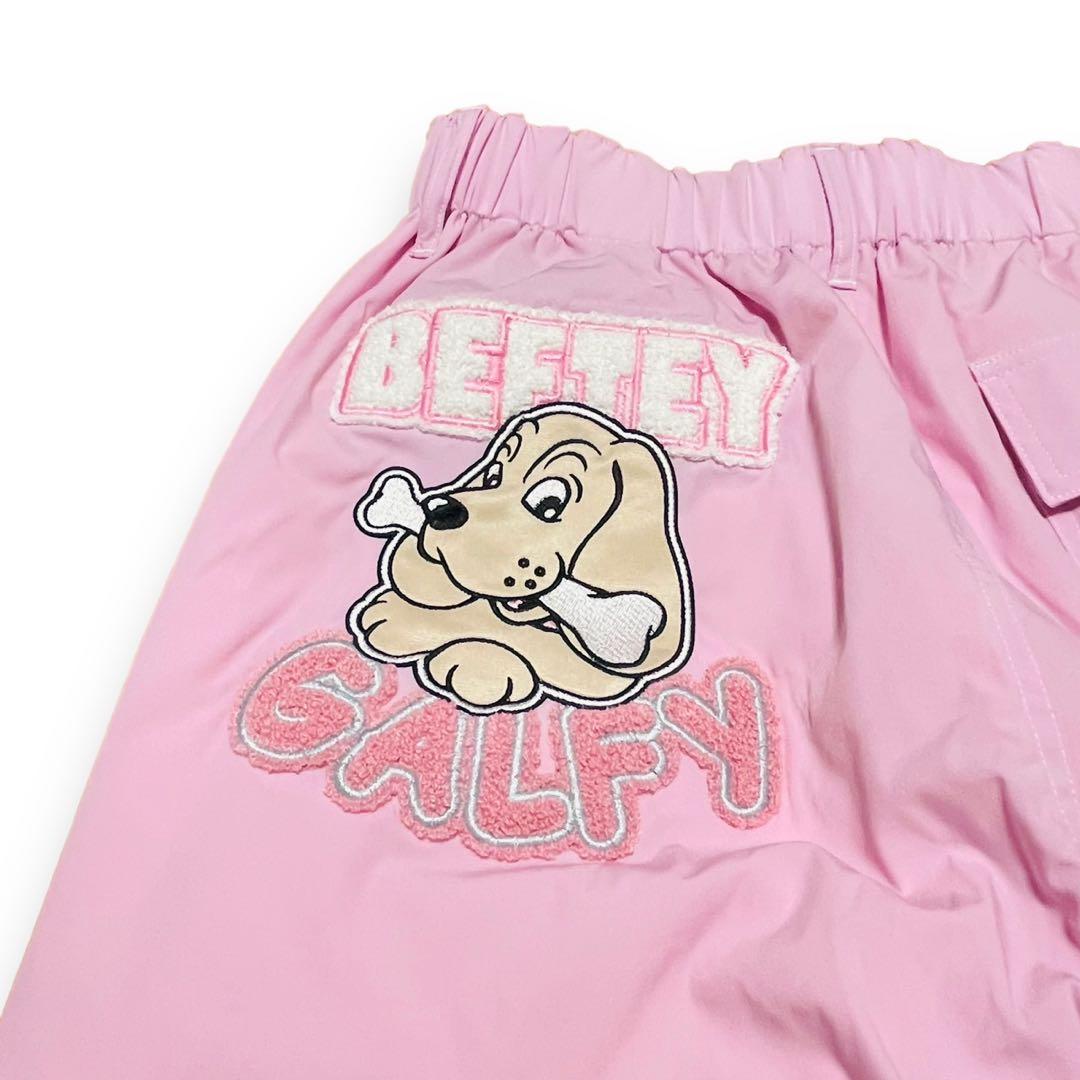 【GALFY × BEFTEY】コラボスタジャン + スノーパンツ（ピンク）