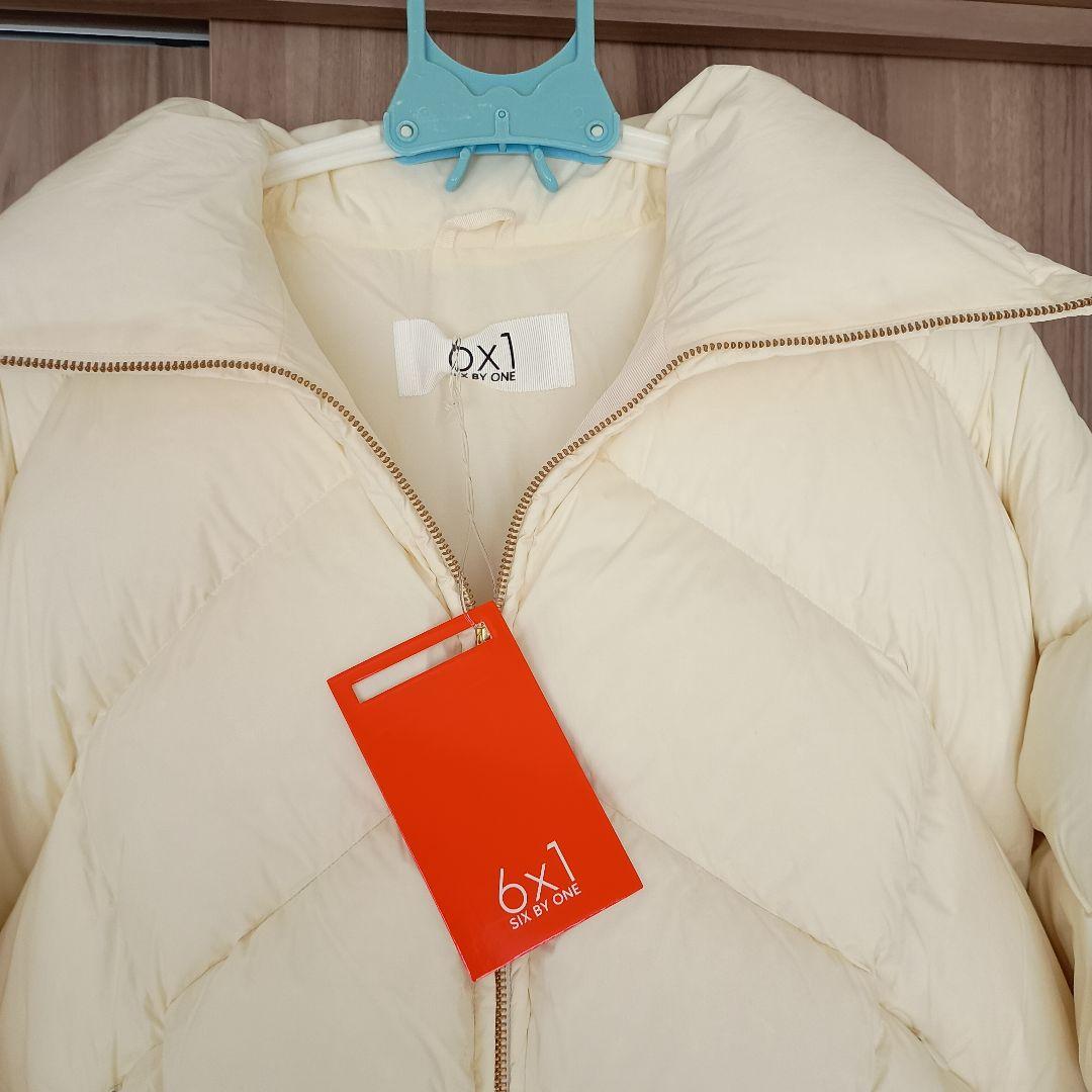 【新品】6×1 SIXBYONE　HIGH COLLAR DOWN JACKET