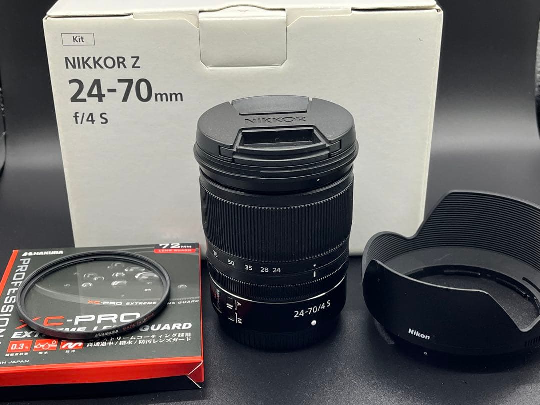 NIKKOR Z 24-70mm f/4 S 美品！おまけ付き