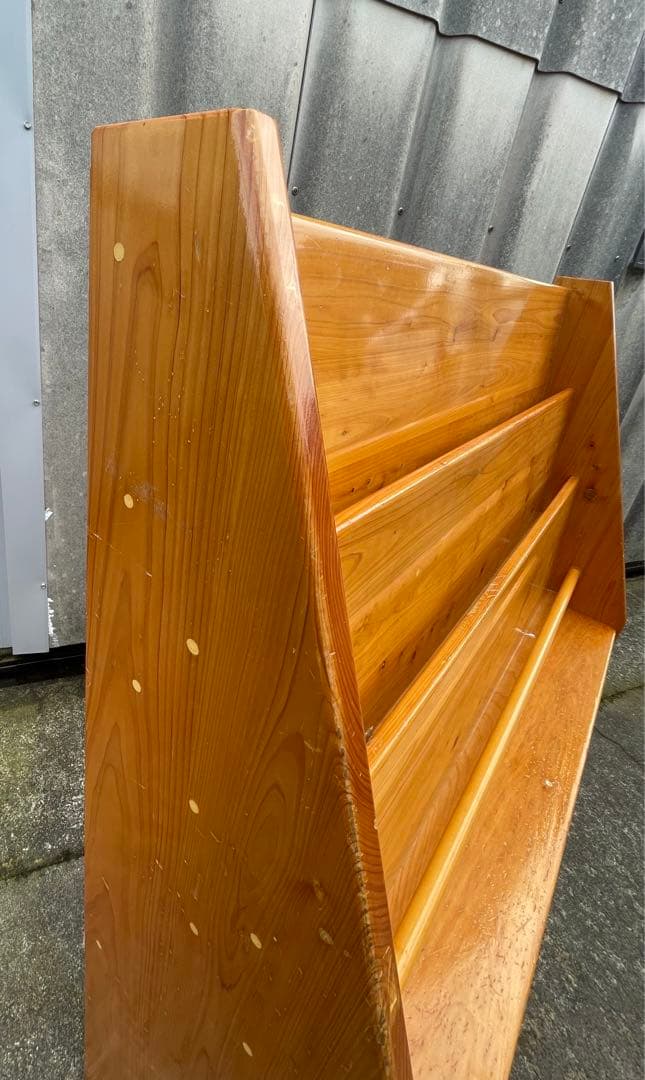 稀少/無垢材/大型/絵本棚/本棚/収納棚/幼稚園/学校/店舗什器