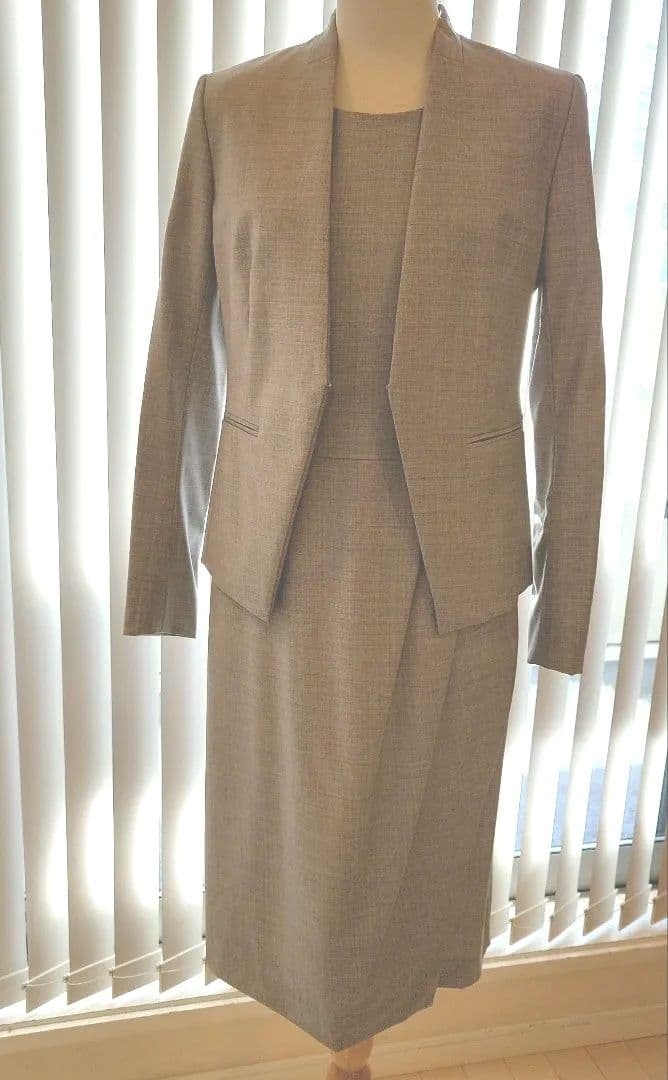 theory luxe セットアップクリーニング済ライトグレー