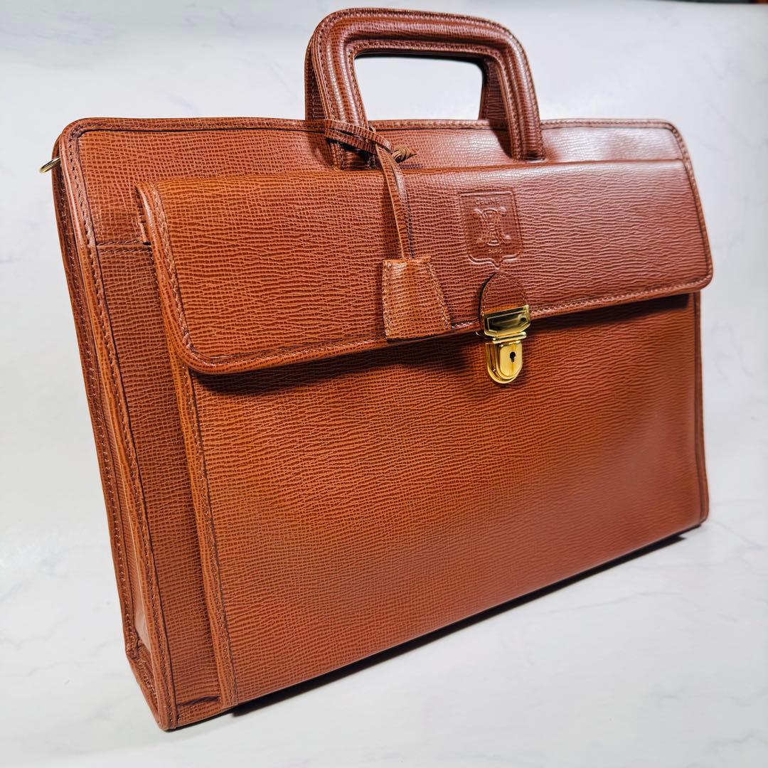 美品✨CELINE オールドセリーヌ ブラゾンロゴ ヴィンテージ ブリーフケース