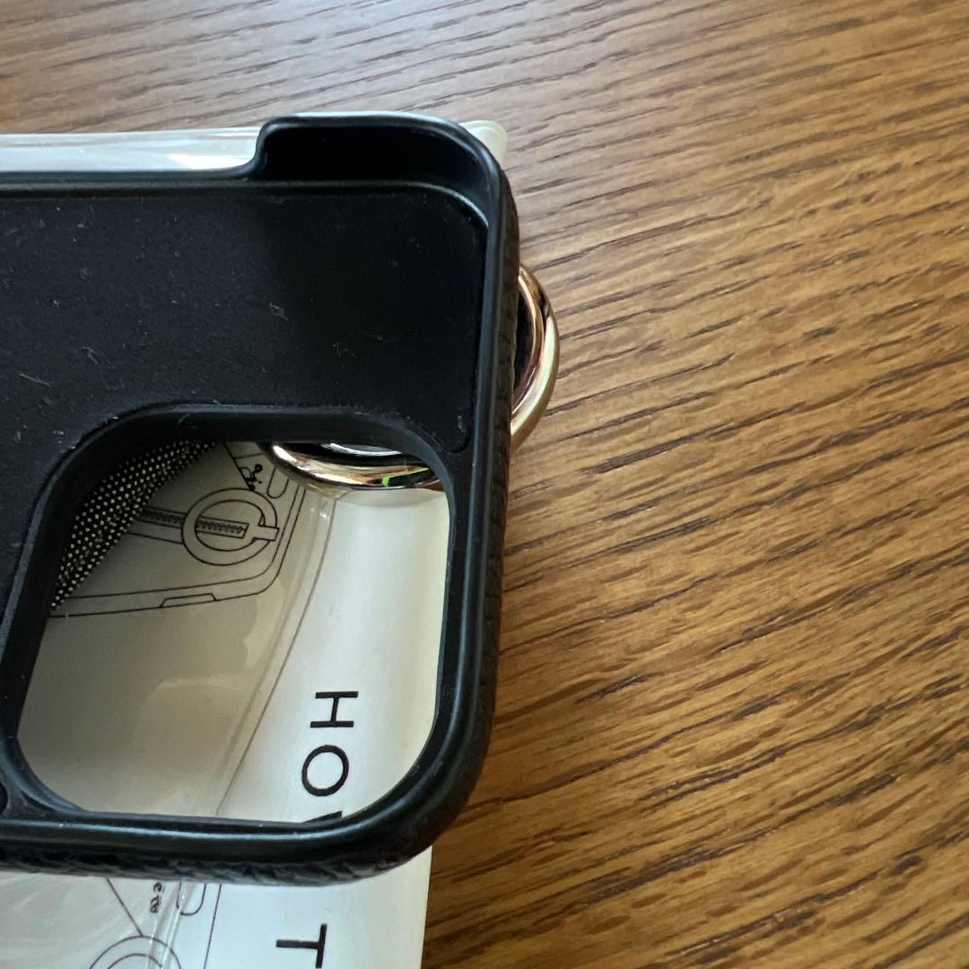 familiar ajew iPhoneケース 黒13pro