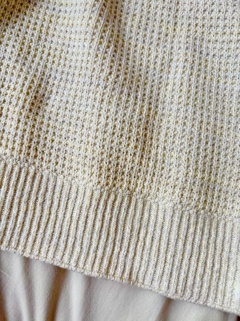 tamaki niime タマキニイメ玉木新雌コットン カーディガン　アイボリー