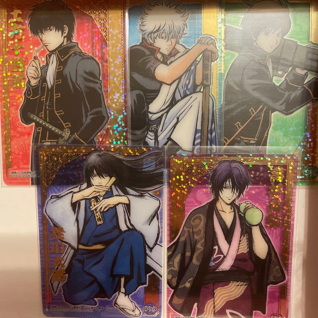 銀魂クリアカード箔押しセット