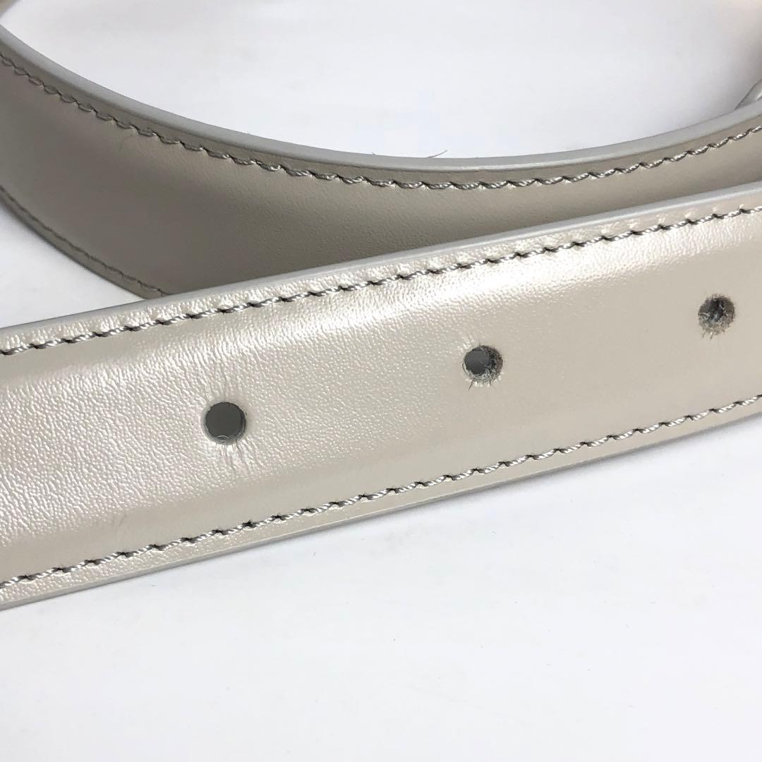 【美品】CELINE セリーヌ レザーベルト トリオンフ ゴールド金具