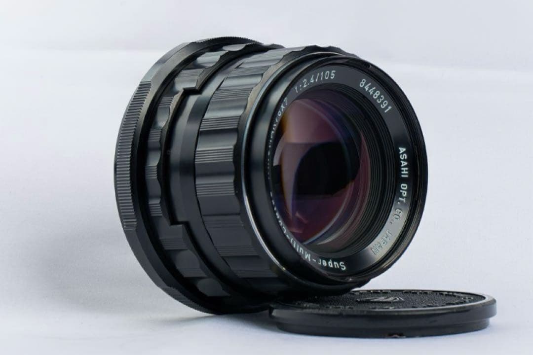 PENTAX 6x7 中判カメラ Takumar 105mmレンズ付き