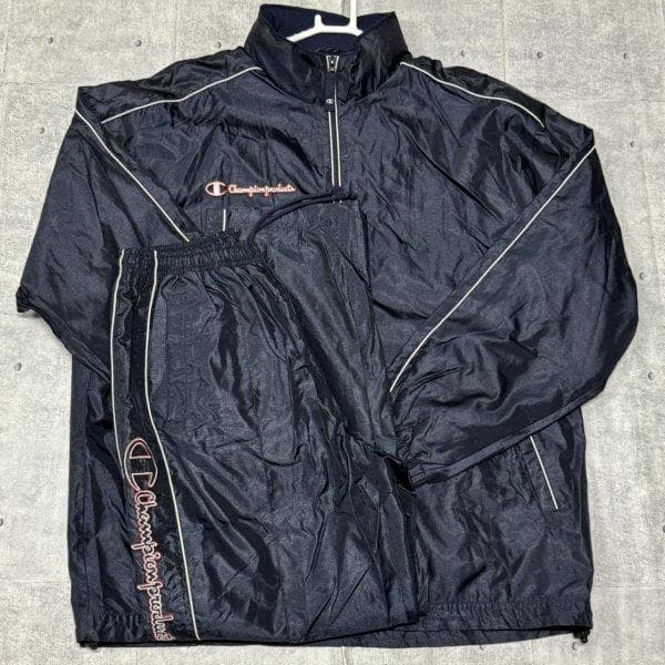 00s Champion ウインドブレーカー セットアップ 上下 チャンピオン