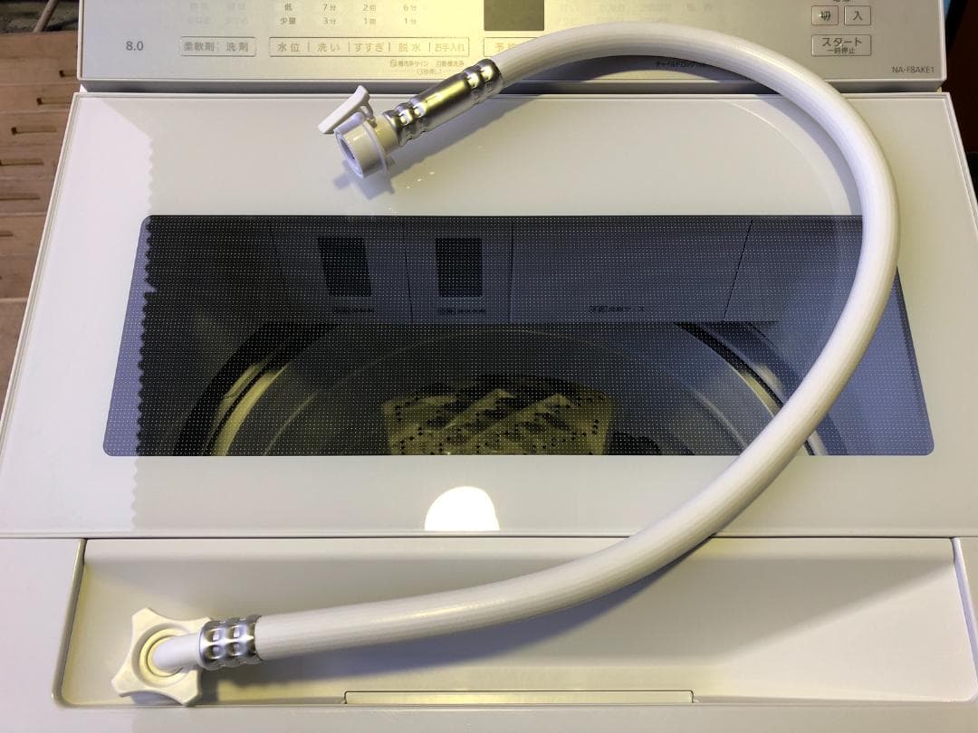 全国送料無料 パナソニック 洗濯機 NA-F8AKE1-S 2022年製