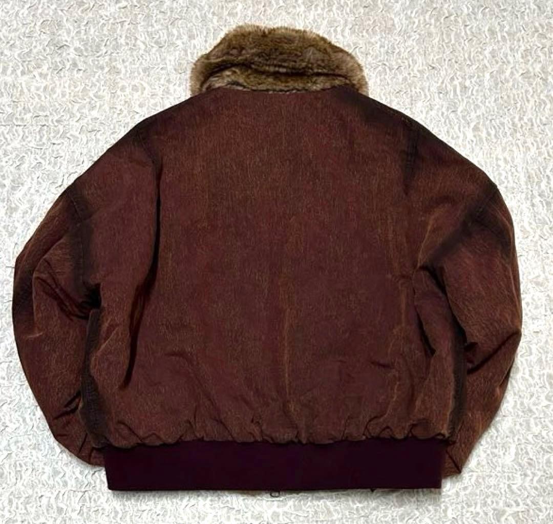 【極美品】BALLSY BROTHERS リバーシブルファーフライトジャケット