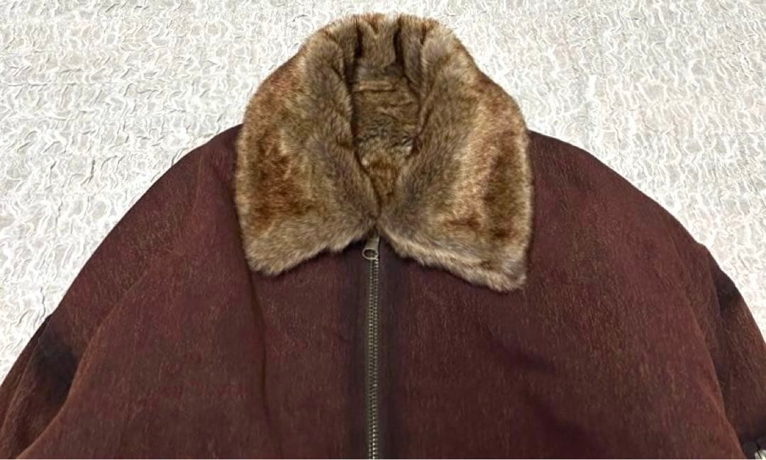 【極美品】BALLSY BROTHERS リバーシブルファーフライトジャケット