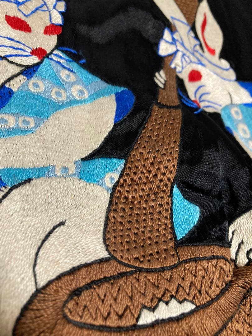 激レア 00s「ひとつ屋根の下」いしだ壱成着用 リバーシブル 別珍 スカジャン